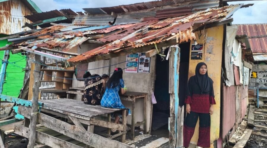 Rumah tidak layak huni milik warga di Kepulauan Seribu yang menjadi sasaran Program Bantuan Stimulan Perumahan Swadaya (BSPS) Tahun 2026.