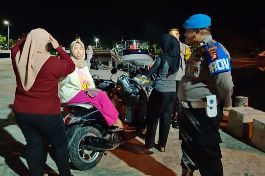 Cegah Kenakalan Remaja dan Peredaran Narkoba, Polsek KSU Itensifkan Patroli Malam Hari