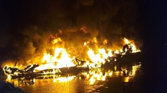 1 Tewas dan 6 Luka Bakar Korban Kapal Terbakar di Dermaga Ancol