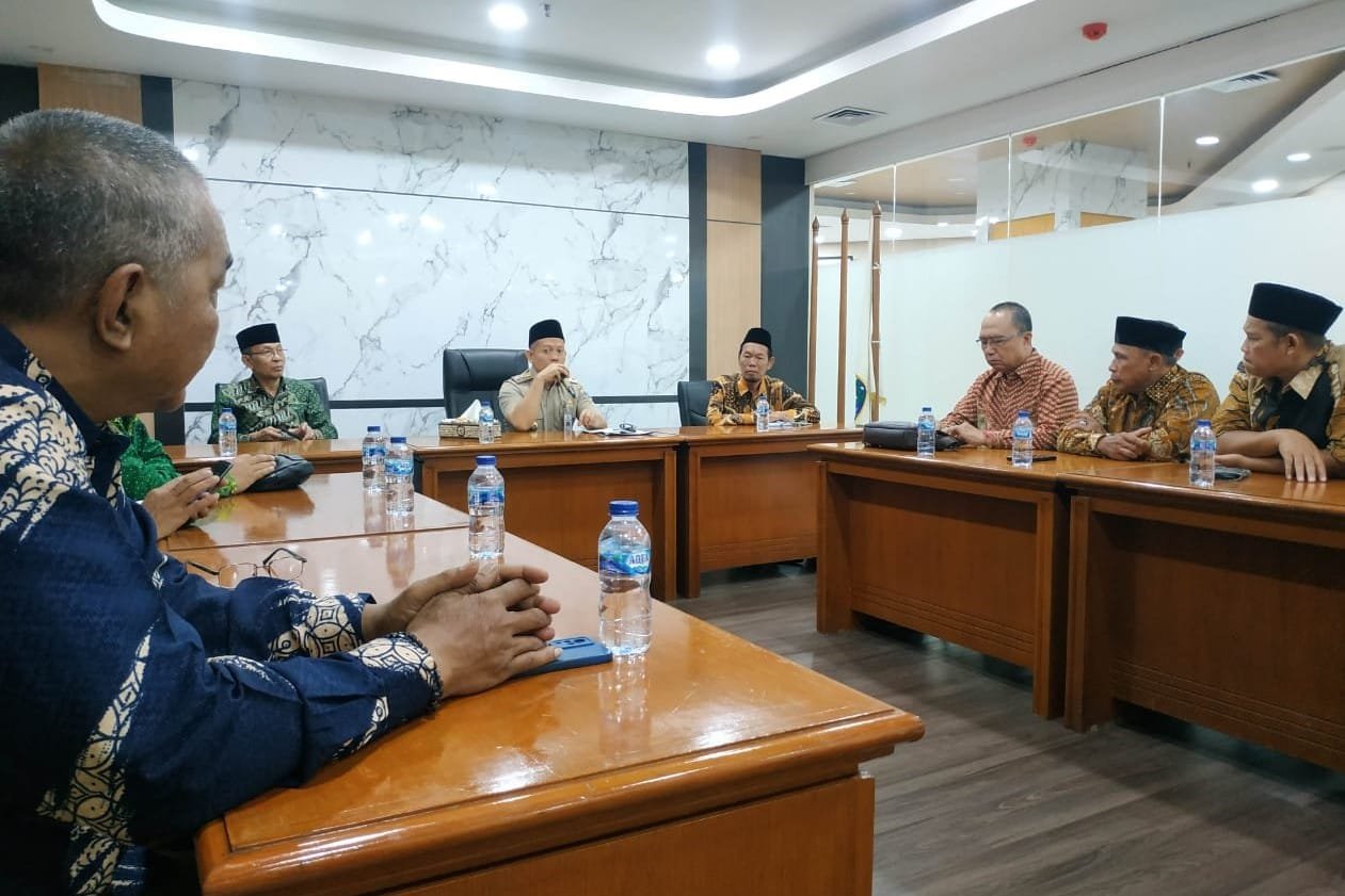 silaturrahmi Pengurus PWM DKI Jakarta dengan Pemerintah Kabupaten (Pemkab) Kepulauan Seribu, Selasa (11/2/2025).