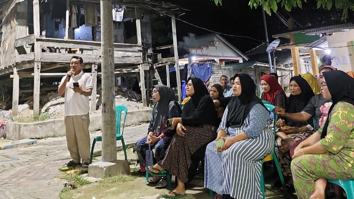 Pemilihan Ketua RT di Pulau Sebira, Kelurahan Pulau Harapan, Jumat (14/2/2025).