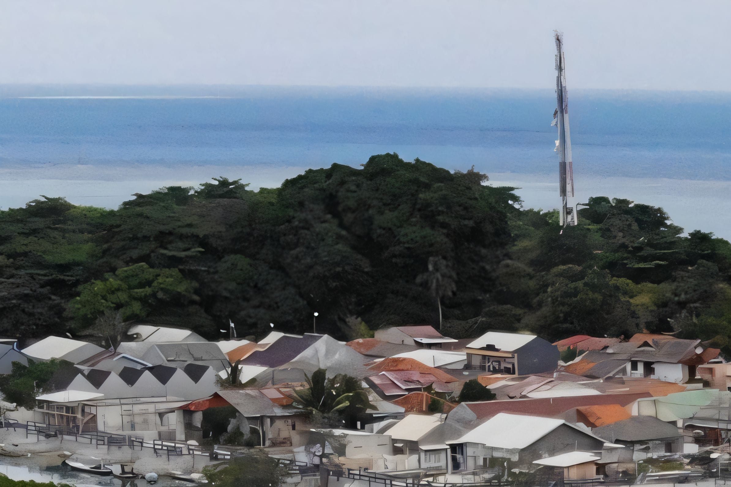 Pohon Kresek di Pulau Kelapa. (Dok. Istimewah)
