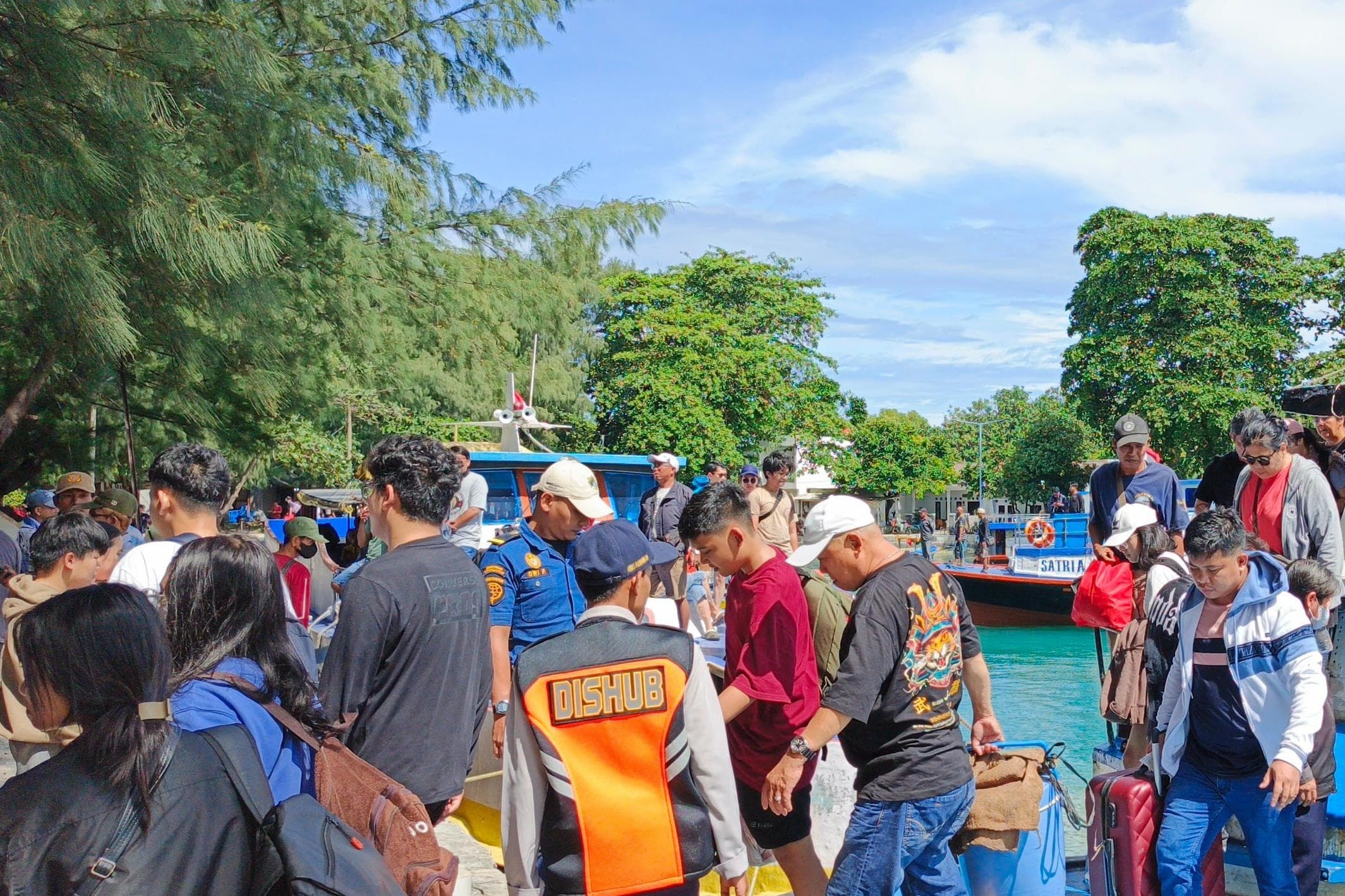 📷 Wisatawan Pulau Pari di Libur Lebaran 2025