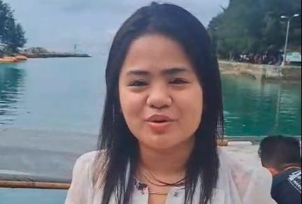 Distin (29), wisatawan asal Pluit, Jakarta Utara. 📷 RM