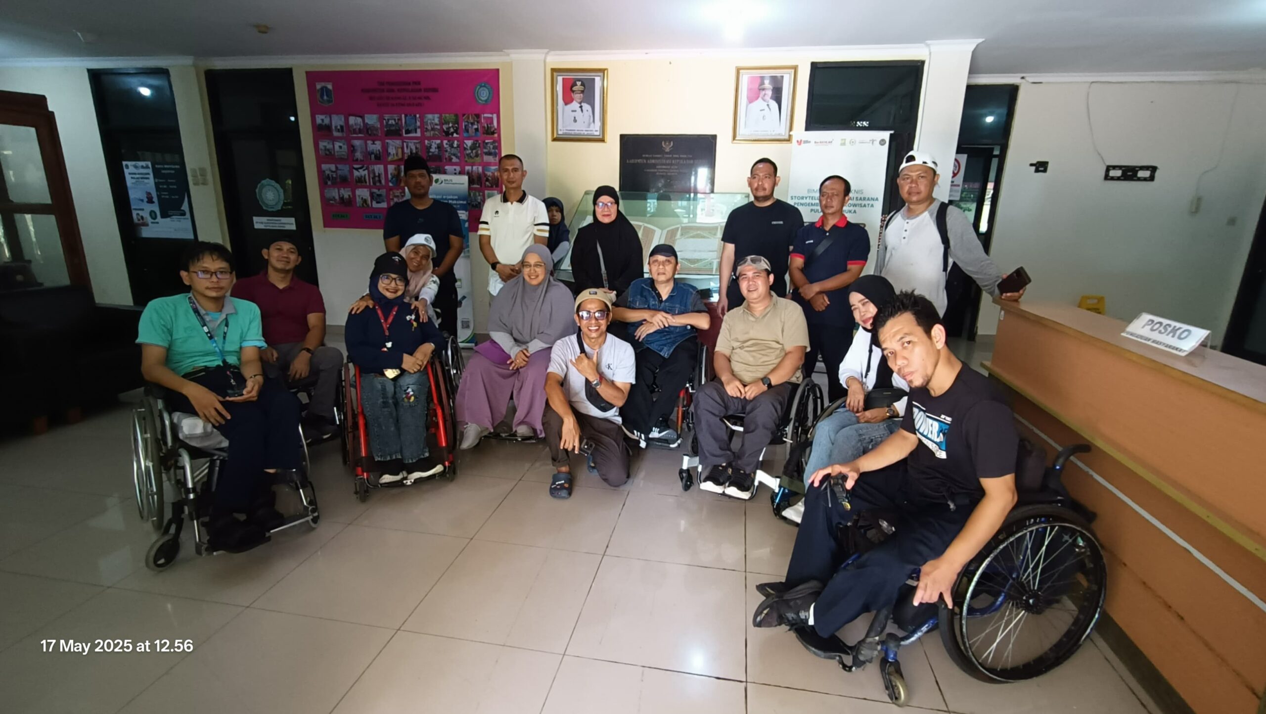 Kunjungan JBFT di Kantor Bupati Kepulauan Seribu, Pulau Pramuka, Sabtu (17/5/2025). 📷 Istimewa