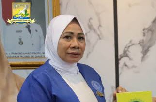 Ketua Dewan Pimpinan Cabang (DPC) IWAPI Kepulauan Seribu, Hj. Siti Nurlailah.