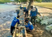 Antisipasi Banjir Rob, Sudin SDA Tinggikan Tanggul Lapangan Bola Pulau Kelapa