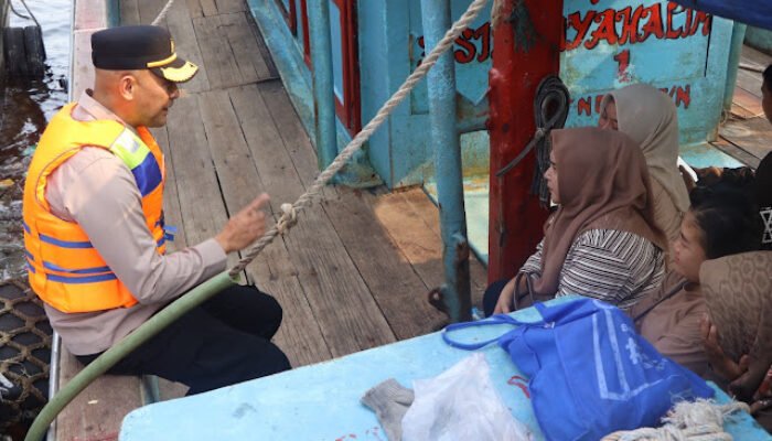 Pastikan Kamtibmas Kondusif, Wakapolres Kepulauan Seribu Turun Langsung Cek Kesiapan Personel di Lapangan