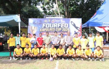 Sambut Hari Bhayangkara ke-80, Polres Kepulauan Seribu Gelar Turnamen Fourfeo Kapolres Cup 2026