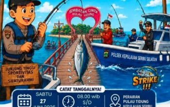 Hari Bhayangkara ke-80, Polres Kepulauan Seribu akan Gelar Lomba Mancing