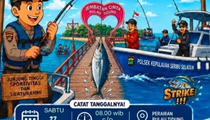 Hari Bhayangkara ke-80, Polres Kepulauan Seribu akan Gelar Lomba Mancing