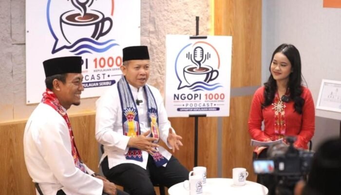 Tingkatkan Layanan Informasi Digital, Bupati Kepulauan Seribu Luncurkan Podcast Ngopi Seribu