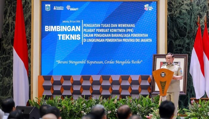 Kelola APBD Besar, Gubernur Pramono Minta PPK Berani Ambil Keputusan Strategis