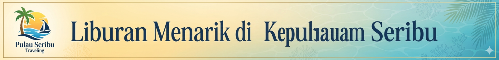 Banner Pulauseribu.co.id