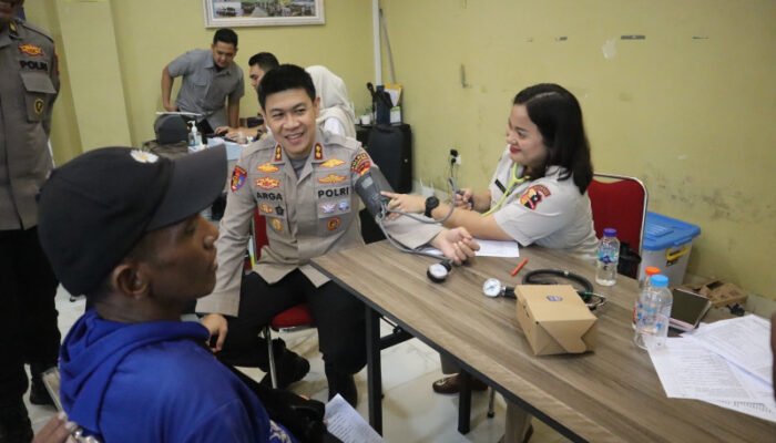 Aksi Kemanusiaan Bhayangkara, Polres Kepulauan Seribu Gelar Donor Darah