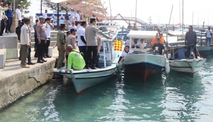 Digelar Polres Kepulauan Seribu, Lomba Mancing dan Balap Kapal Sedot Antusias Warga