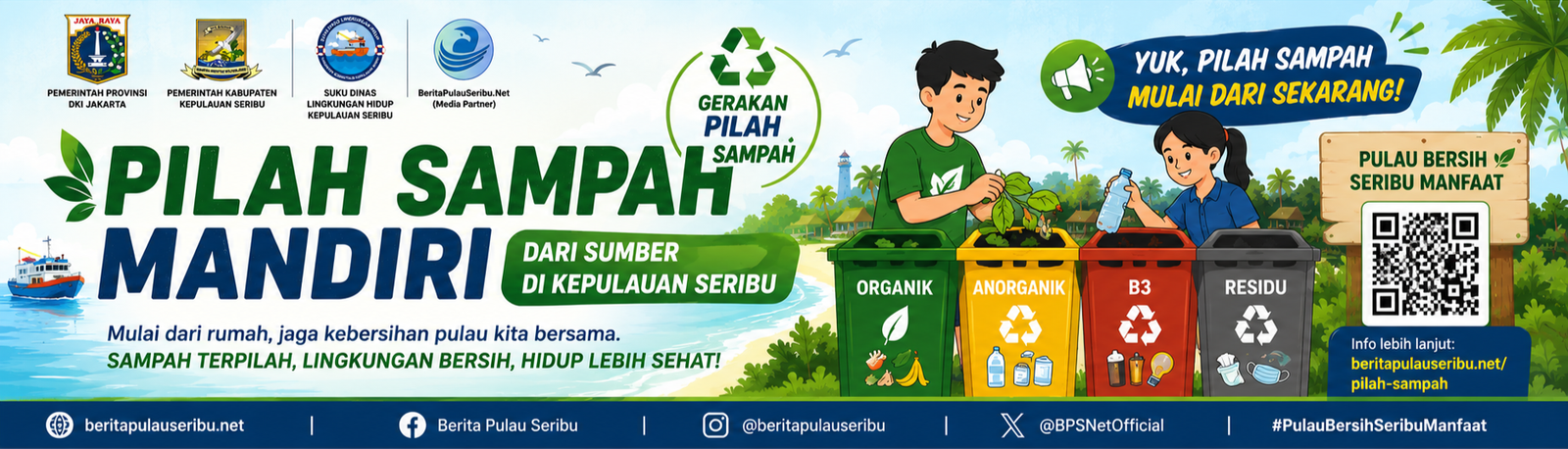 Pengelolaan Sampah Mandiri Kepulauan Seribu