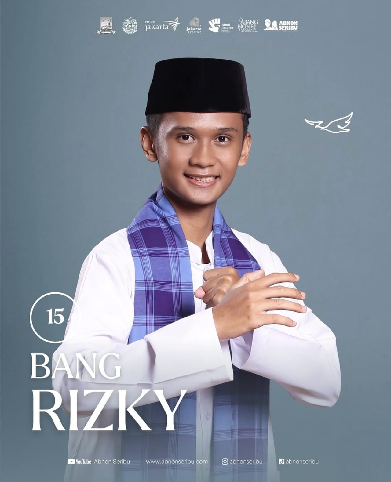 Rizky Cahyadi, finalis nomor panggung 15 Abang None Kepulauan Seribu 2026.