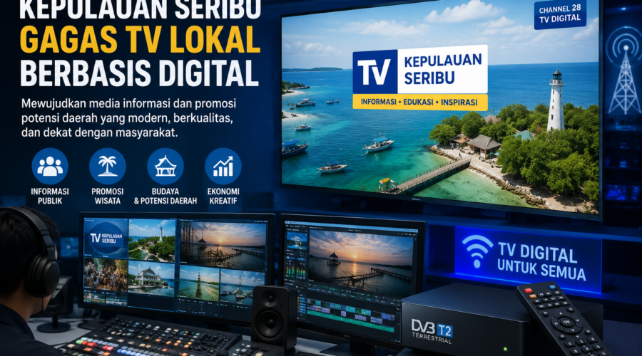 Kepulauan Seribu Gagas TV Lokal Berbasis Digital