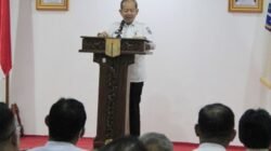 Bupati Kepulauan Seribu Muhammad Fadjar Churniawan saat menghadiri Rapat Koordinasi Wilayah (Rakorwil) 2026. Foto: Istimewa