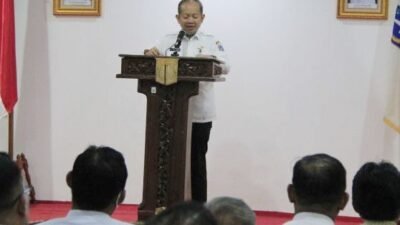 Bupati Kepulauan Seribu Muhammad Fadjar Churniawan saat menghadiri Rapat Koordinasi Wilayah (Rakorwil) 2026. Foto: Istimewa